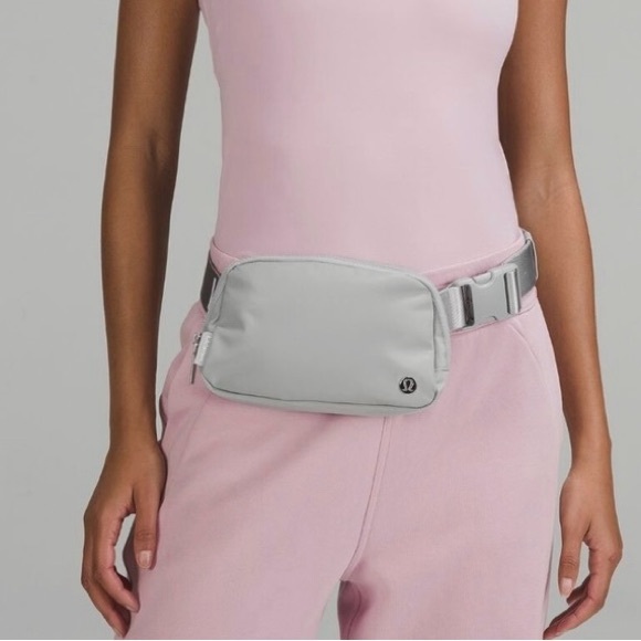 lululemon athletica Handbags - lululemon Everywhere Belt Bag Crossbody Extended Strap color Silver/Gray